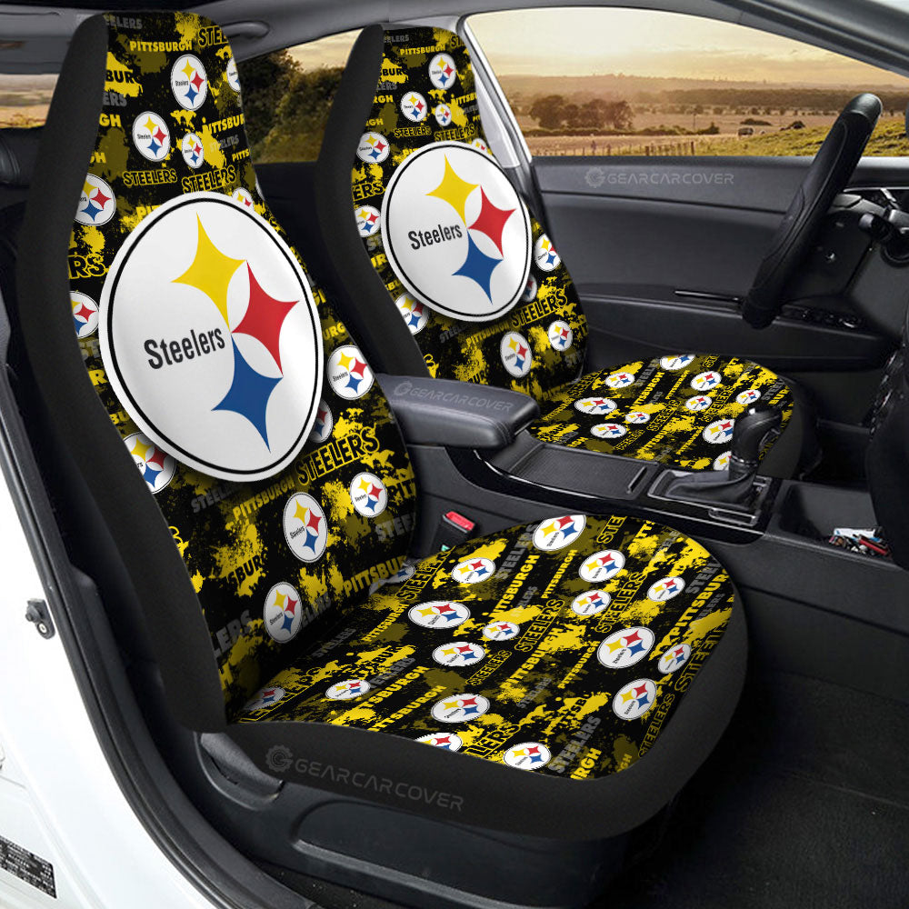 Pittsburgh Steelers Car Seat Covers Custom Car Accessories - Gearcarcover - 2
