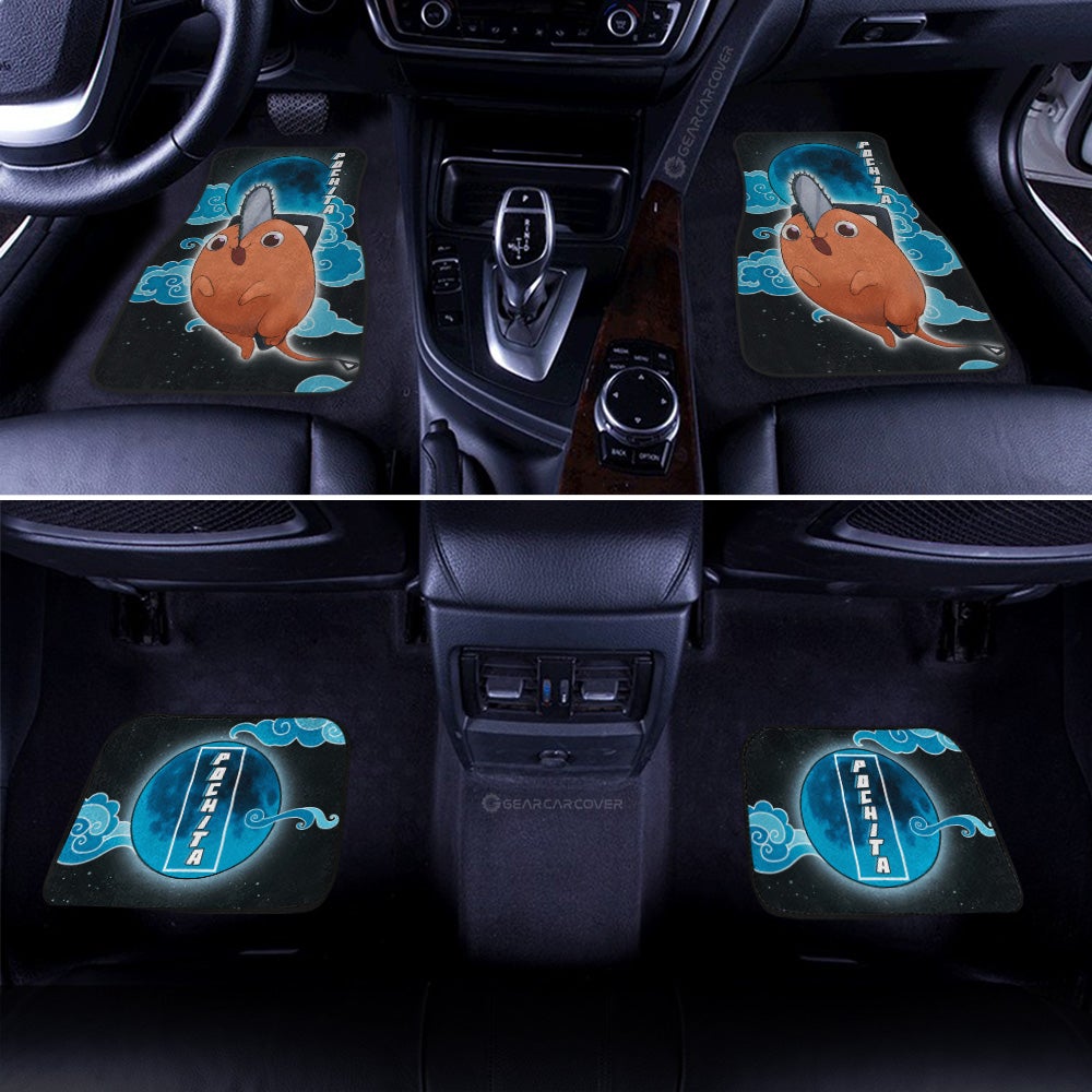 Pochita Car Floor Mats Custom - Gearcarcover - 3