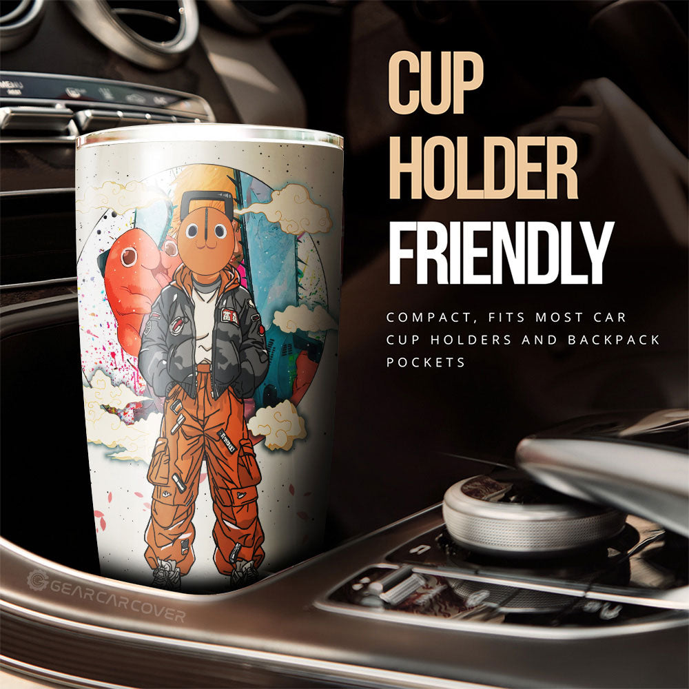 Pochita Tumbler Cup Anime Collection - Gearcarcover - 3