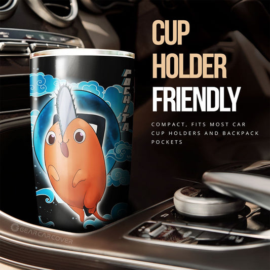 Pochita Tumbler Cup Custom - Gearcarcover - 2