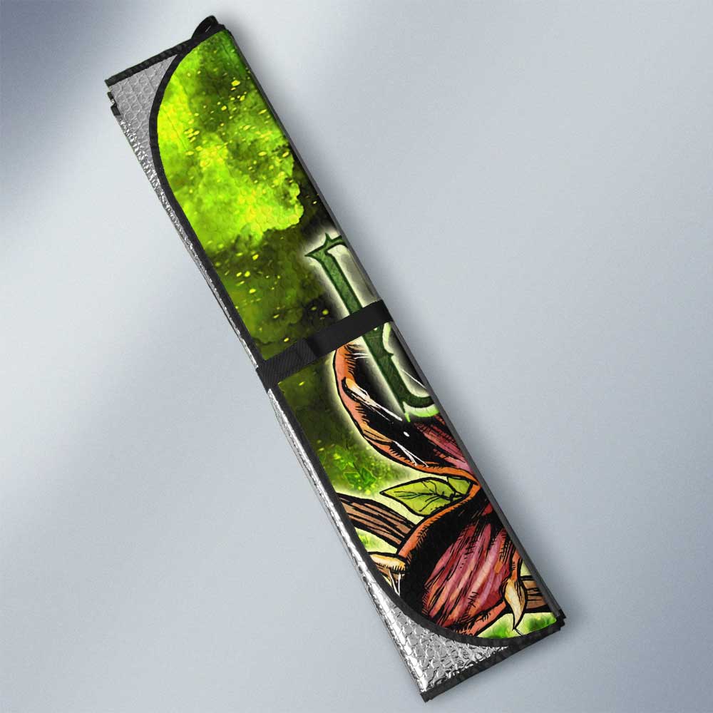 Poison Ivy Car Sunshade Custom Movies Car Accessories - Gearcarcover - 3