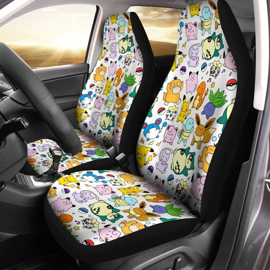 Pokemon Pattern Car Seat Covers Custom Car Accessories - Gearcarcover - 1