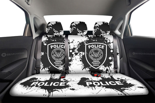 Police Car Back Seat Covers Custom Car Accessories - Gearcarcover - 2
