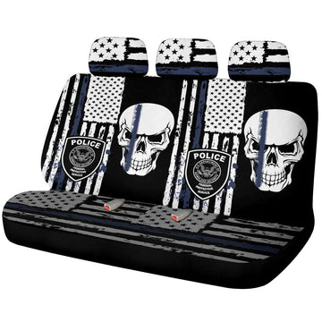 Police Car Back Seat Covers Custom Car Accessories - Gearcarcover - 1