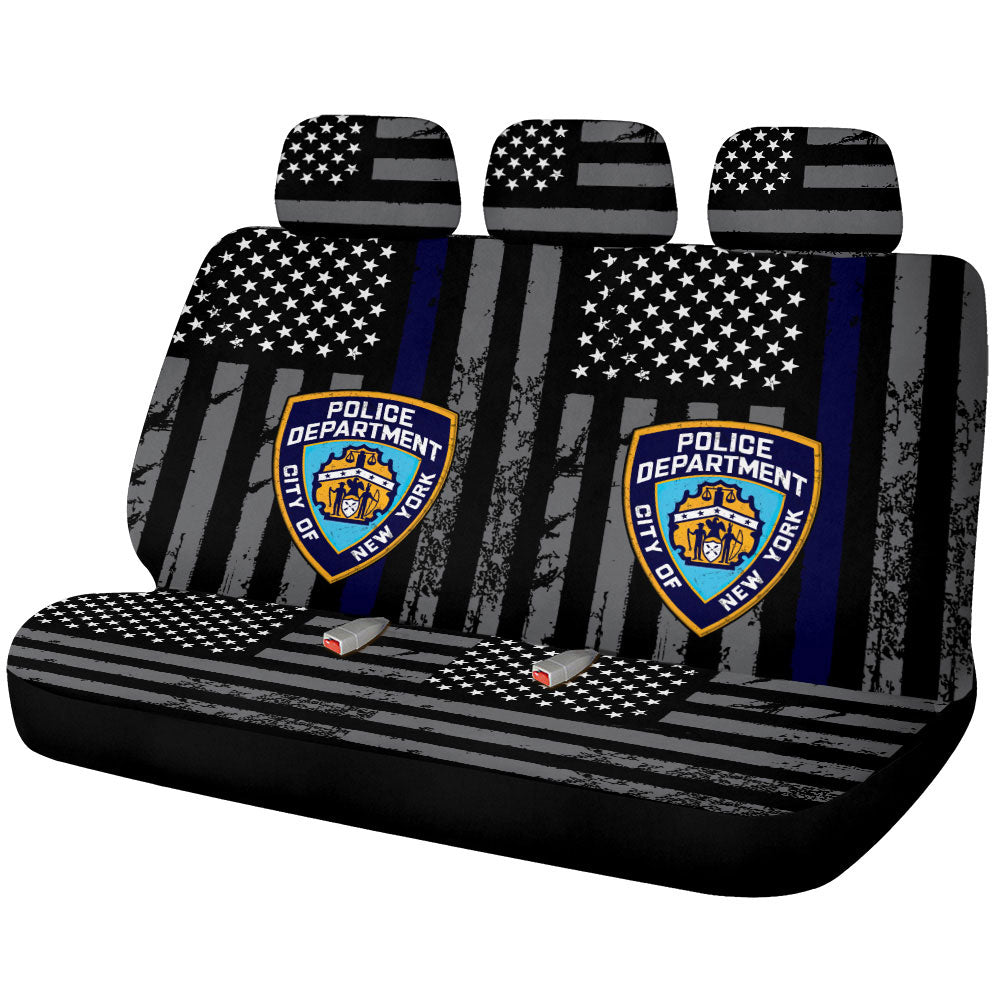 Police Car Back Seat Covers Custom Car Accessories - Gearcarcover - 1