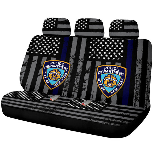 Police Car Back Seat Covers Custom Car Accessories - Gearcarcover - 1