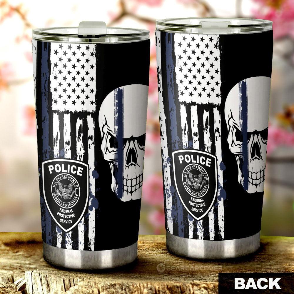 Police Tumbler Cup Custom Car Accessories - Gearcarcover - 2