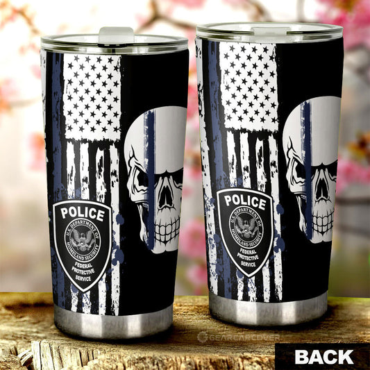 Police Tumbler Cup Custom Car Accessories - Gearcarcover - 2