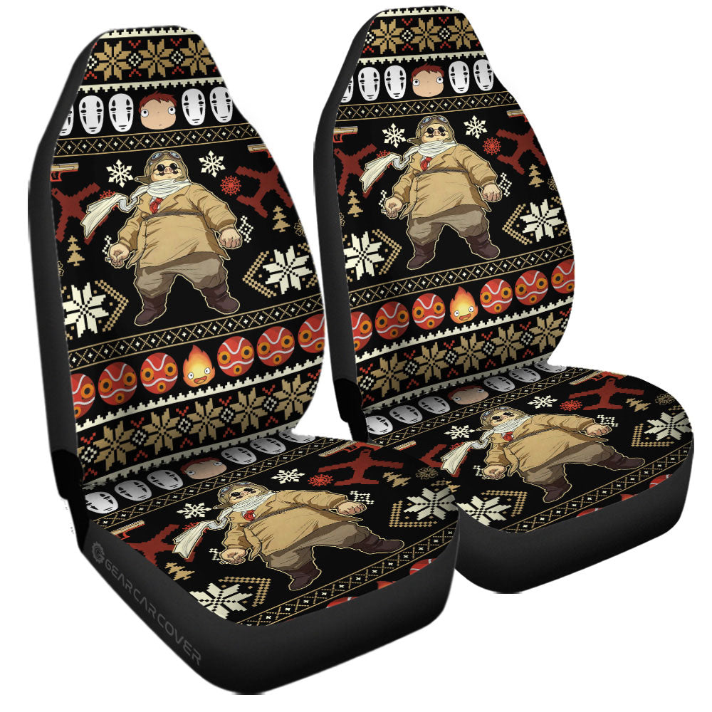 Porco Rosso Car Seat Covers Custom Car Accessories - Gearcarcover - 3
