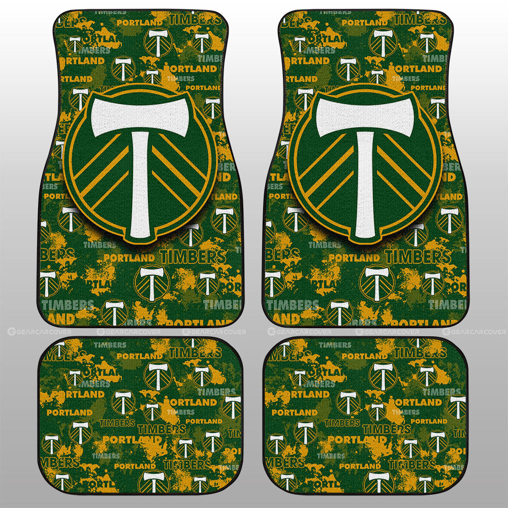 Portland Timbers Car Floor Mats Custom Car Accessories - Gearcarcover - 1