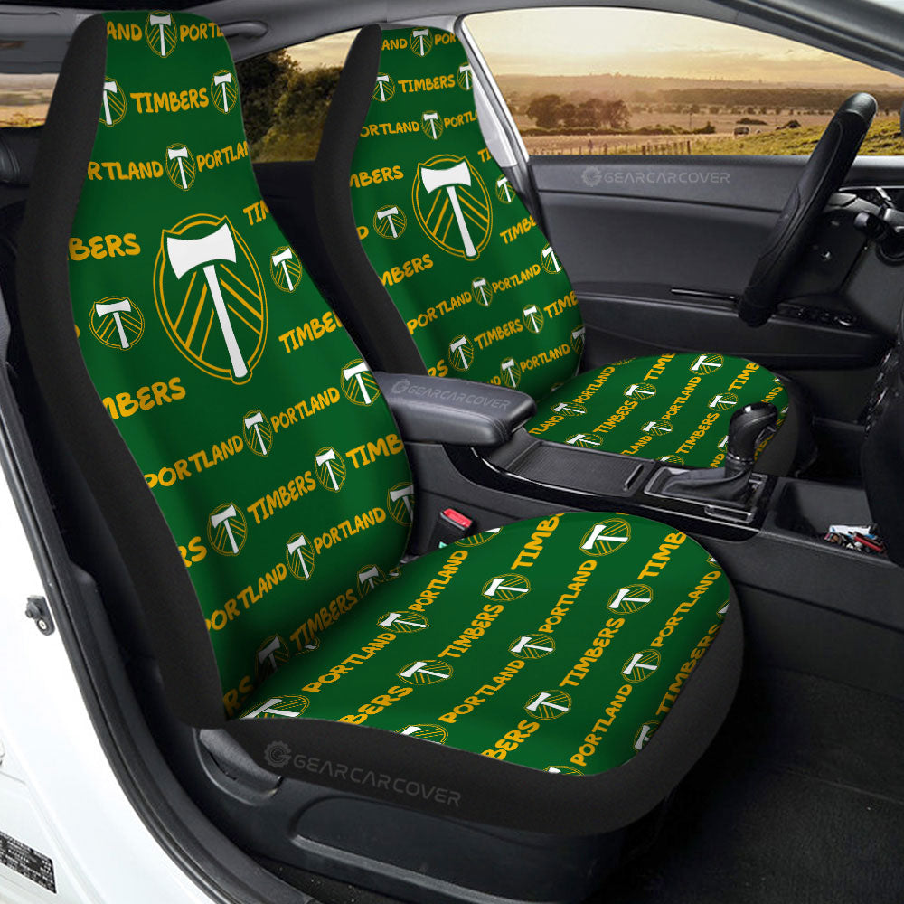 Portland Timbers Car Seat Covers Sporty Team Collection - Gearcarcover - 2