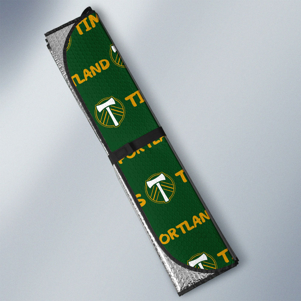 Portland Timbers Car Sunshade Sporty Team Collection - Gearcarcover - 3