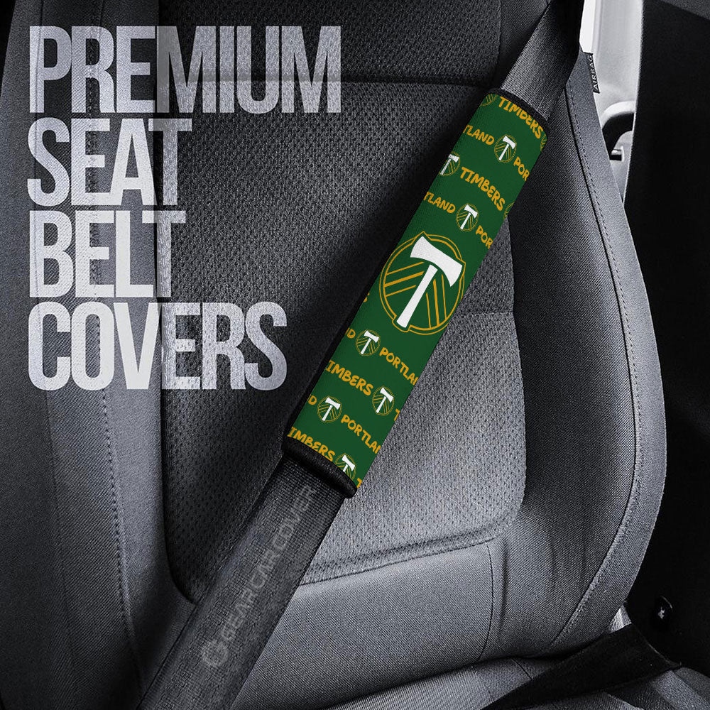 Portland Timbers Seat Belt Covers Sporty Team Collection - Gearcarcover - 3