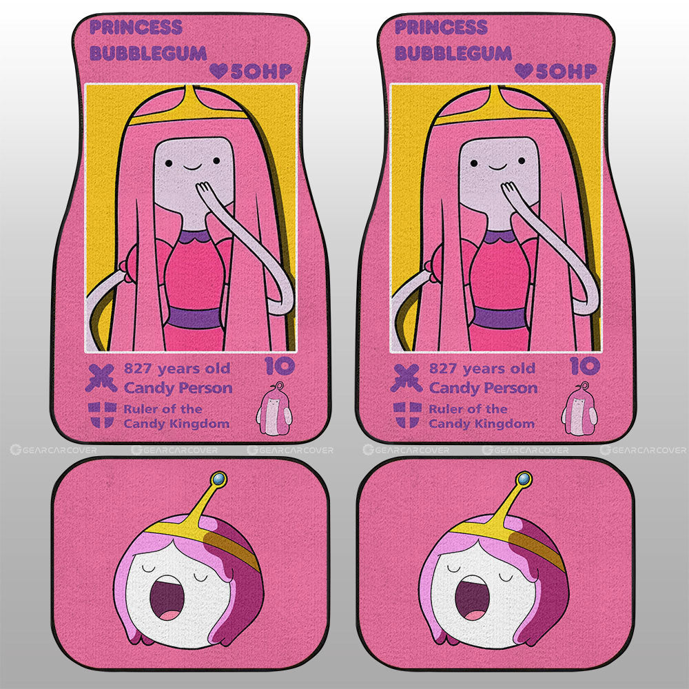 Princess Bubblegum Car Floor Mats Custom Adventure Time Car Accessories - Gearcarcover - 1