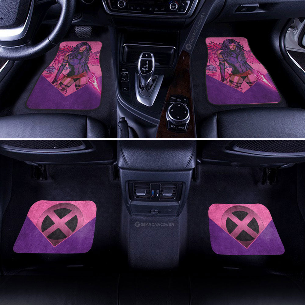 Psylocke Car Floor Mats Custom Car Accessories - Gearcarcover - 2