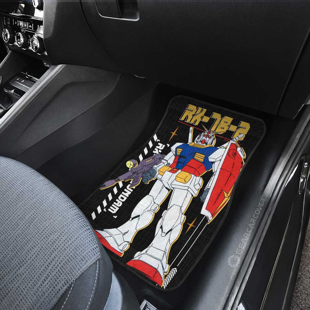 RX-78-2 Car Floor Mats Custom Car Accessories - Gearcarcover - 4