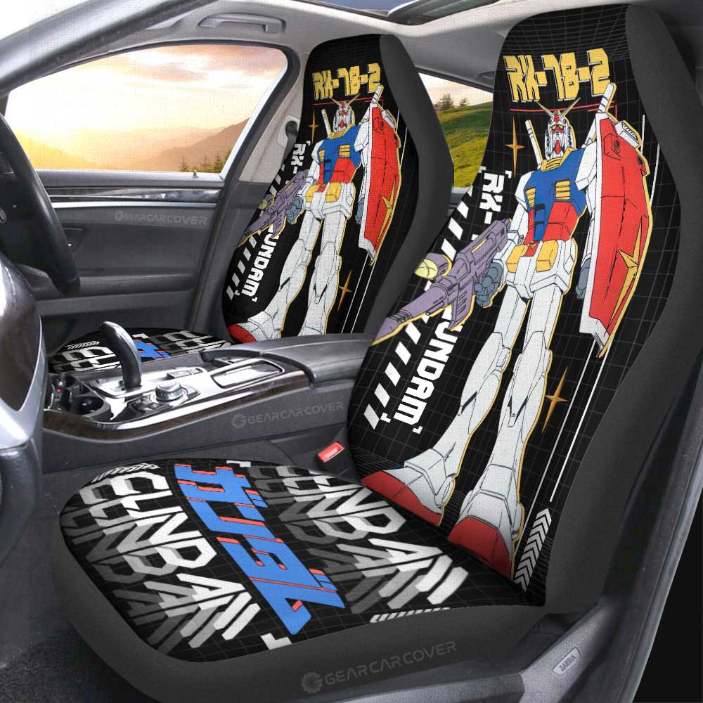 RX-78-2 Car Seat Covers Custom Car Accessories - Gearcarcover - 4