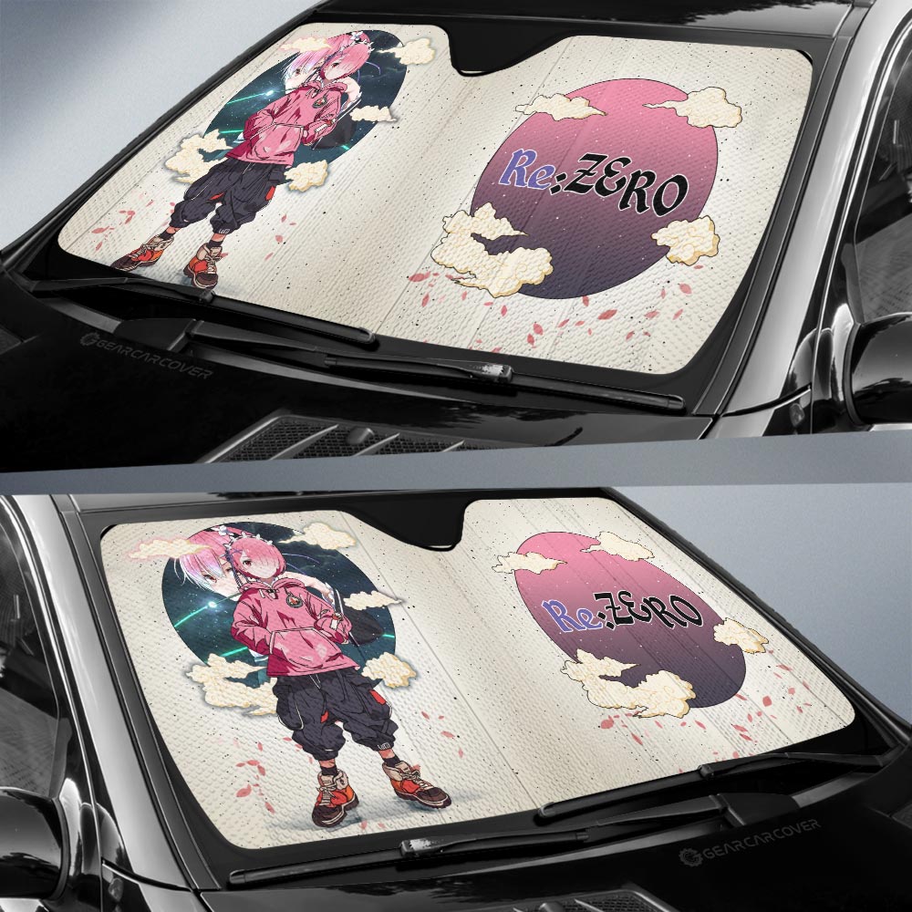 Ram Car Sunshade Anime Collection - Gearcarcover - 2
