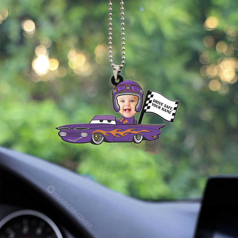 Ramone Ornament Personalized Baby With Helmet Collection - Gearcarcover - 2