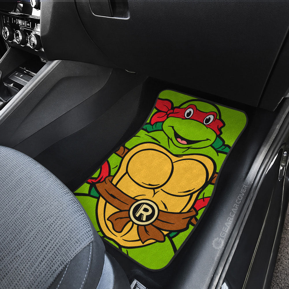 Raphael Car Floor Mats Custom Ninja Turtle Car Accessories - Gearcarcover - 3