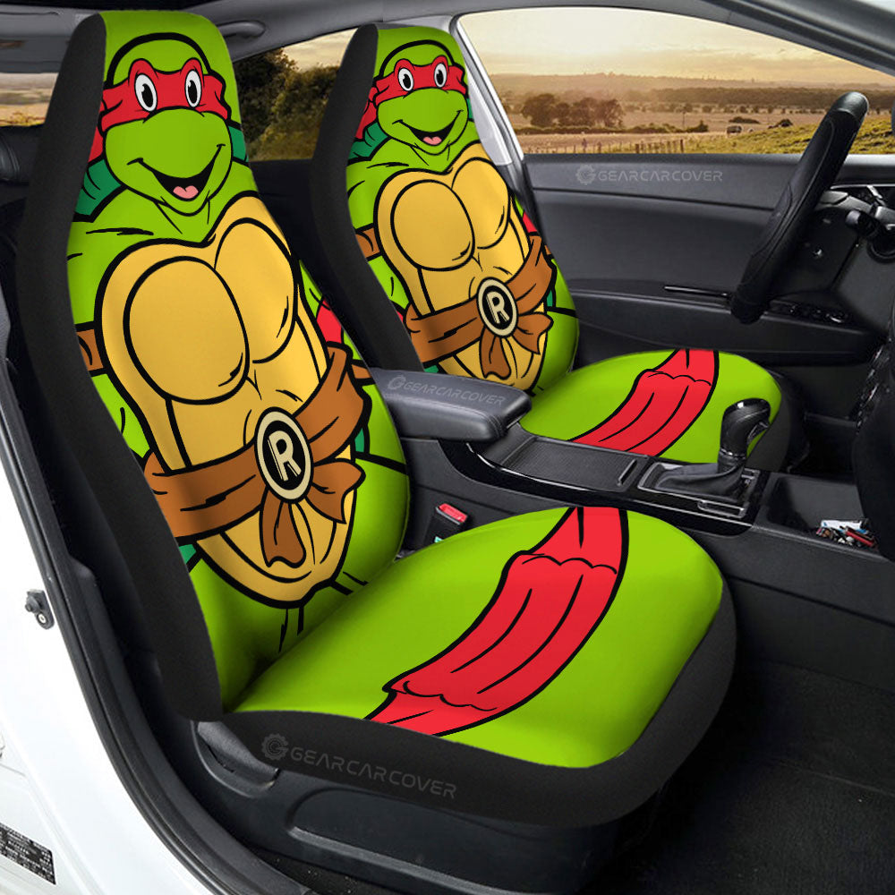 Raphael Car Seat Covers Custom Ninja Turtle Car Accessories - Gearcarcover - 2