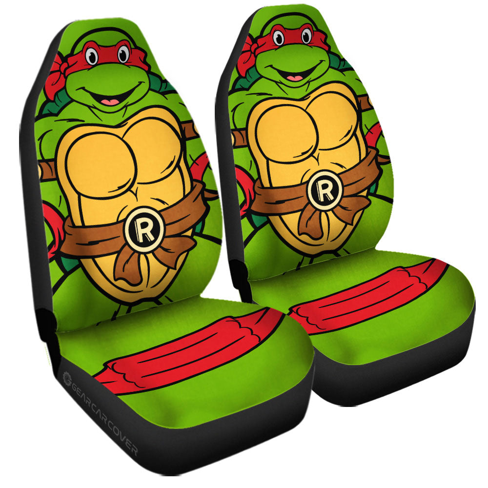 Raphael Car Seat Covers Custom Ninja Turtle Car Accessories - Gearcarcover - 3
