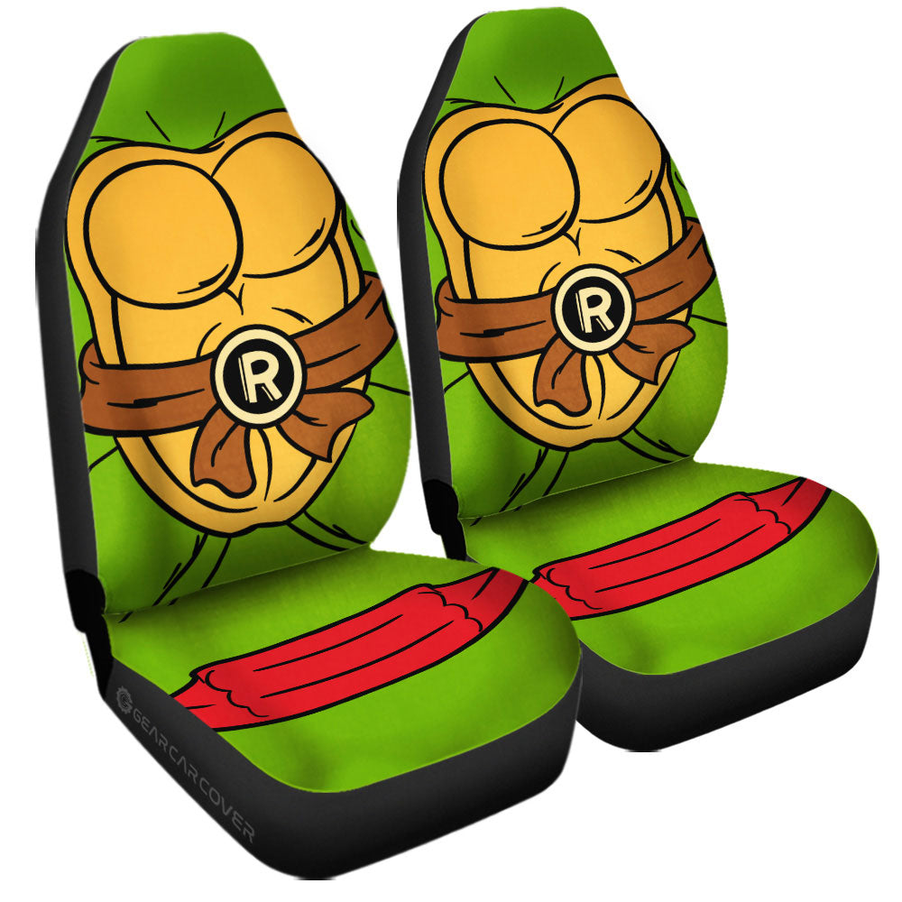 Raphael Car Seat Covers Custom Ninja Turtle Car Accessories - Gearcarcover - 3