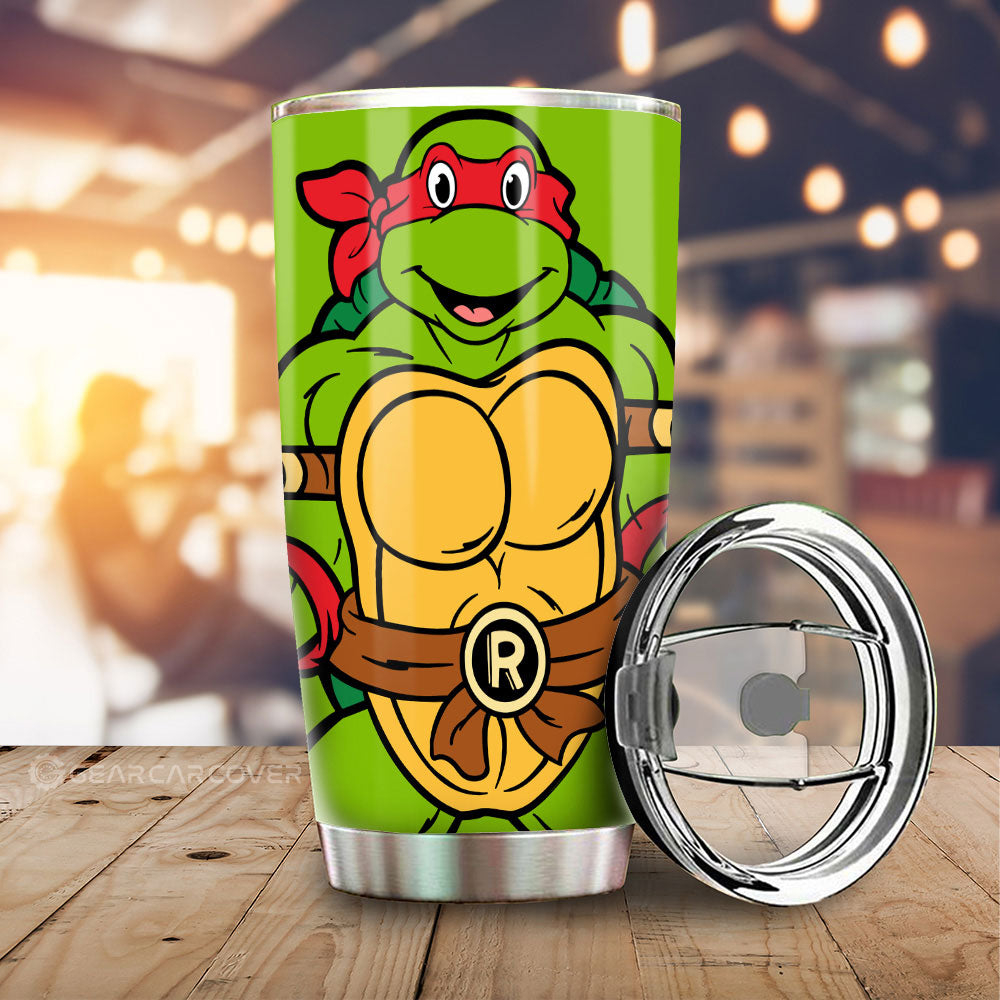 Raphael Tumbler Cup Custom Ninja Turtle Car Accessories - Gearcarcover - 2