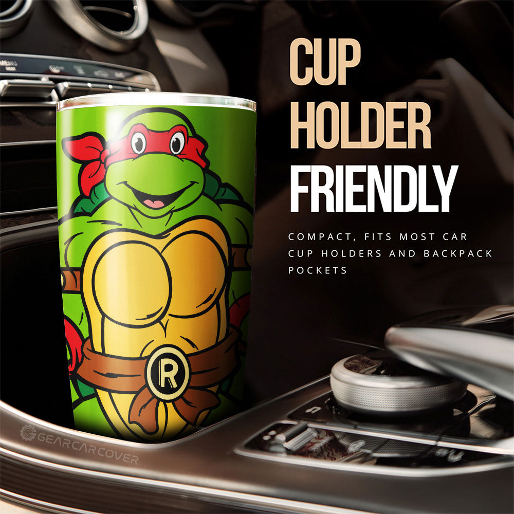 Raphael Tumbler Cup Custom Ninja Turtle Car Accessories - Gearcarcover - 3