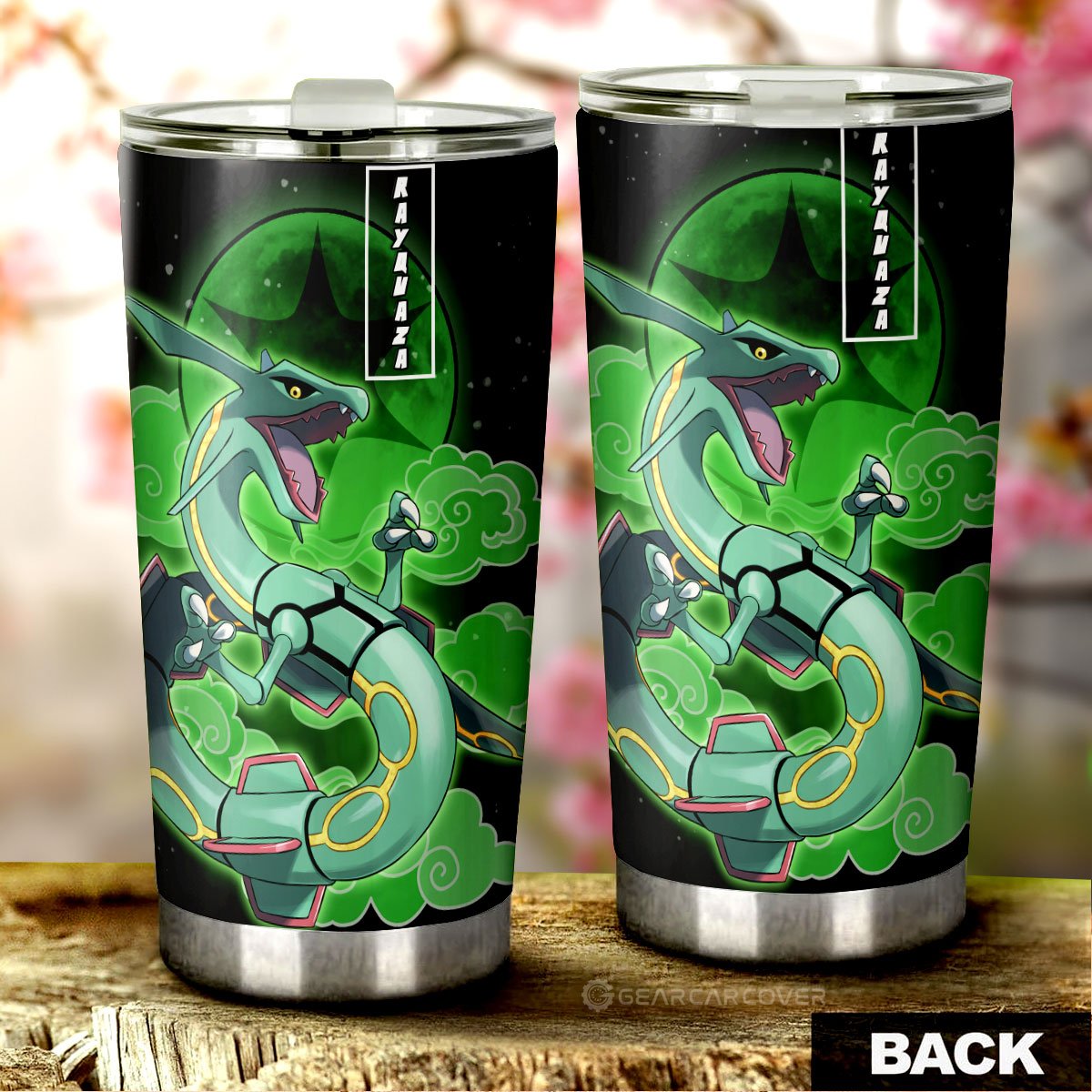 Rayquaza Tumbler Cup Custom Anime - Gearcarcover - 3