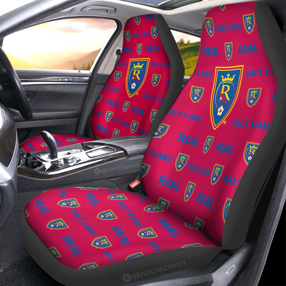 Real Salt Lake Car Seat Covers Sporty Team Collection - Gearcarcover - 1