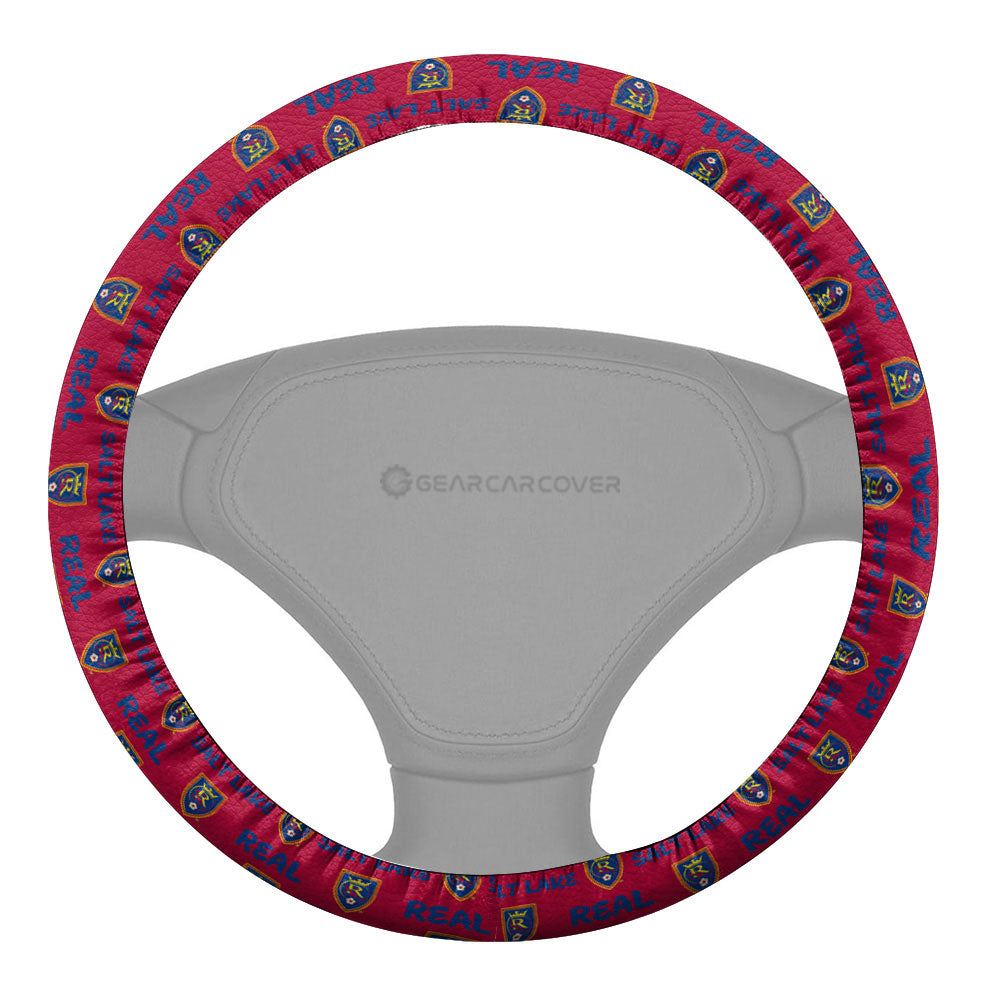 Real Salt Lake Steering Wheel Cover Sporty Team Collection - Gearcarcover - 2