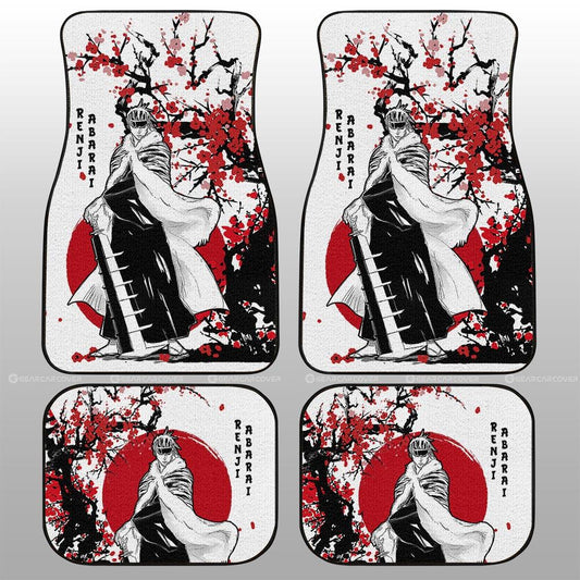 Renji Abarai Car Floor Mats Custom Japan Style Bleach Car Interior Accessories - Gearcarcover - 2