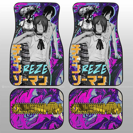 Reze Car Floor Mats Custom - Gearcarcover - 1