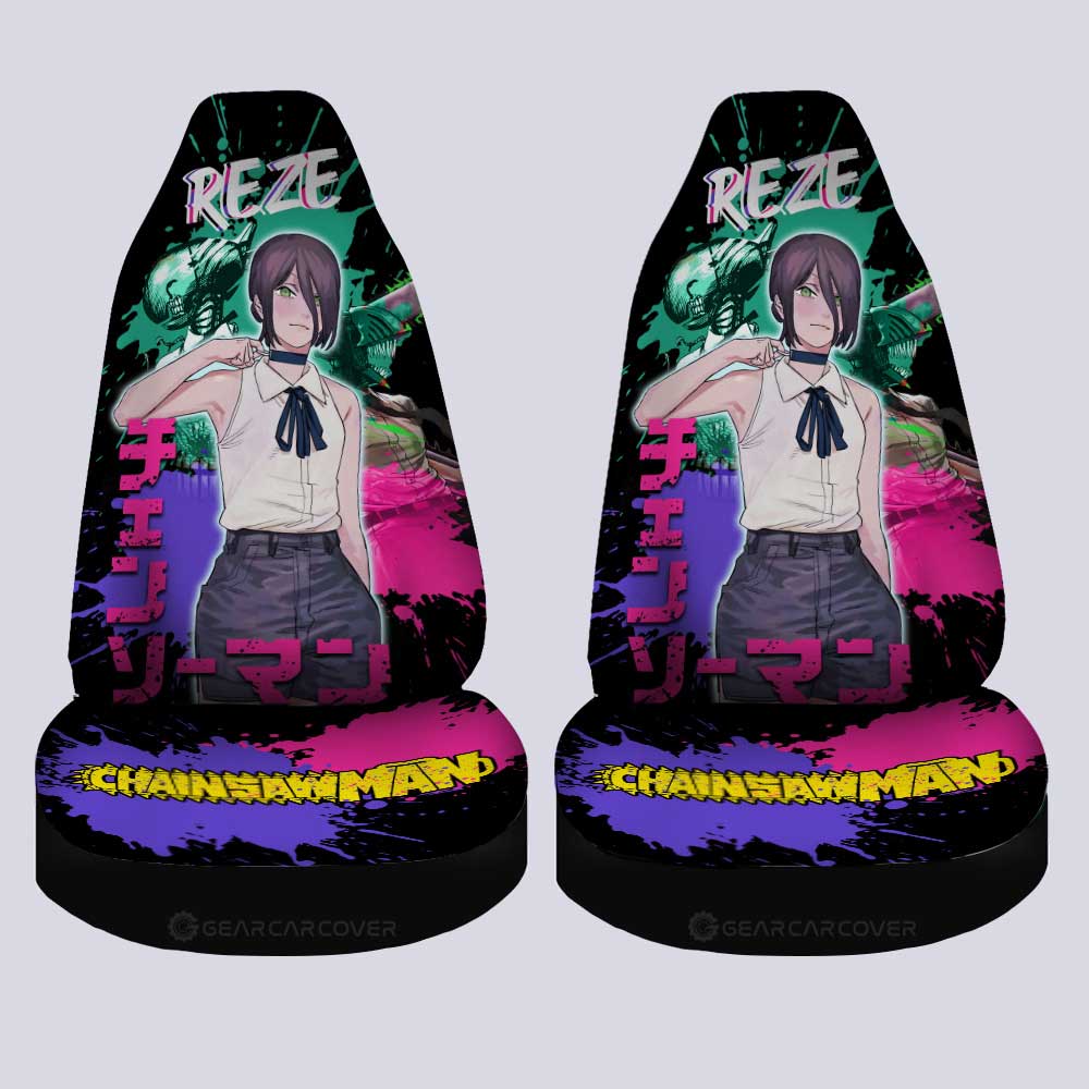 Reze Car Seat Covers Custom Car Accessories - Gearcarcover - 4