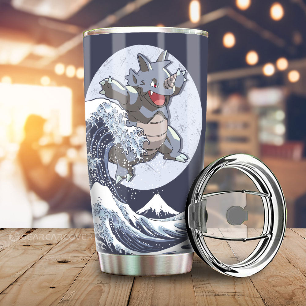 Rhydon Tumbler Cup Custom Pokemon Car Accessories - Gearcarcover - 1