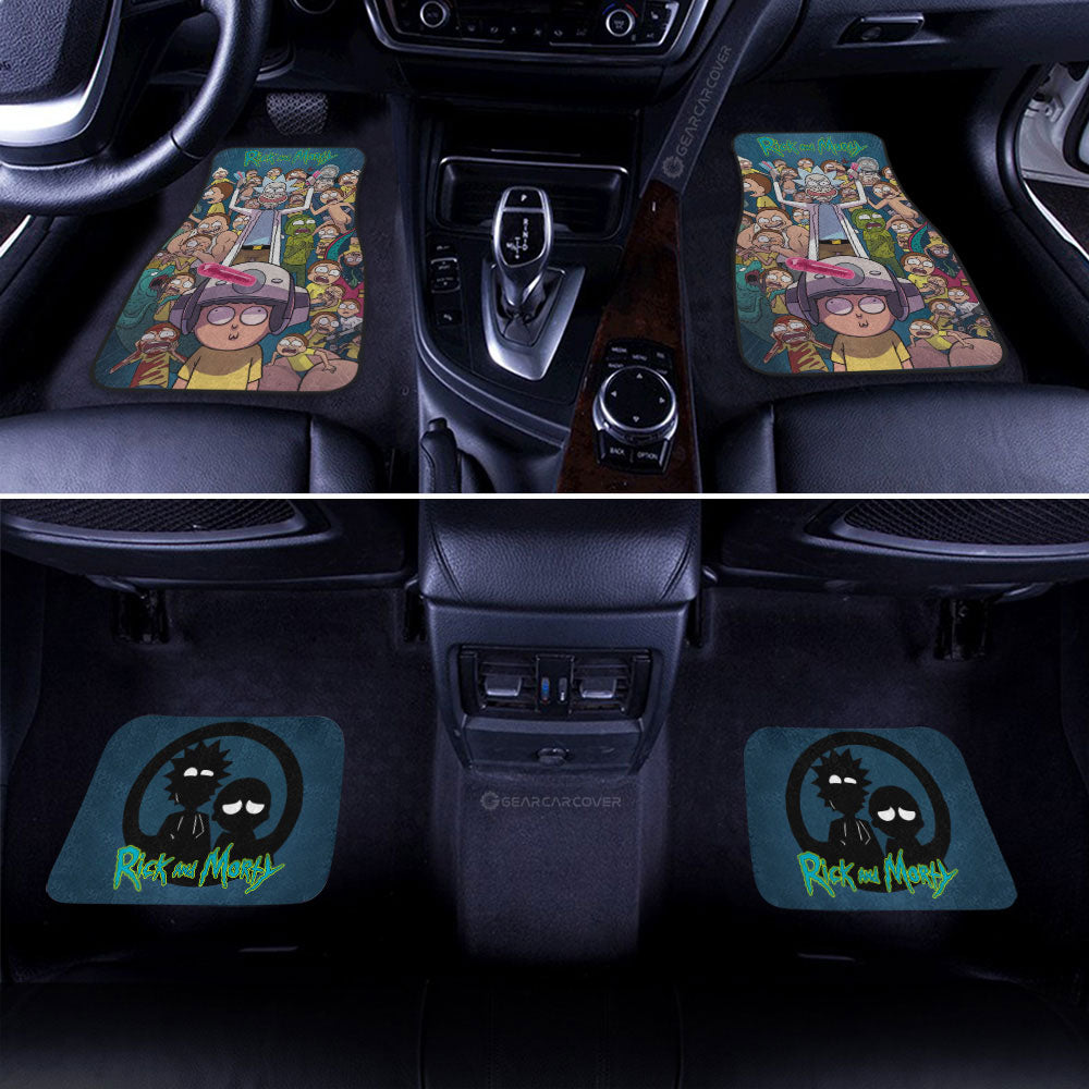 Rick and Morty Car Floor Mats Custom Car Interior Accessories - Gearcarcover - 2