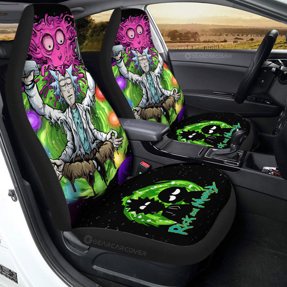 Rick and Morty Car Seat Covers Custom Car Interior Accessories - Gearcarcover - 2