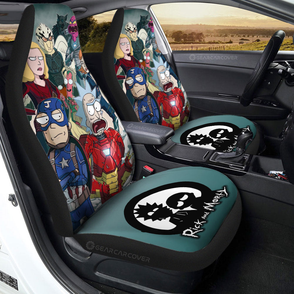 Rick and Morty Car Seat Covers Custom Car Interior Accessories - Gearcarcover - 2