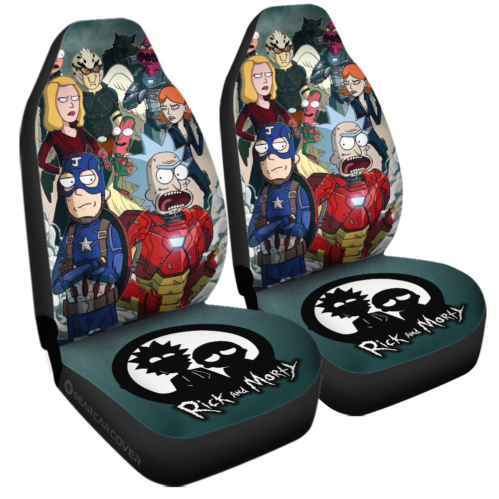 Rick and Morty Car Seat Covers Custom Car Interior Accessories - Gearcarcover - 3