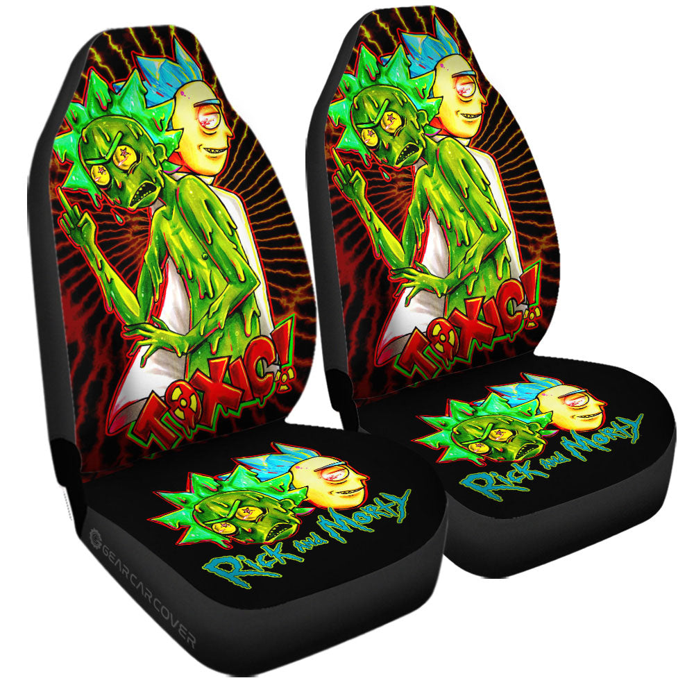 Rick and Morty Car Seat Covers Custom Car Interior Accessories - Gearcarcover - 3