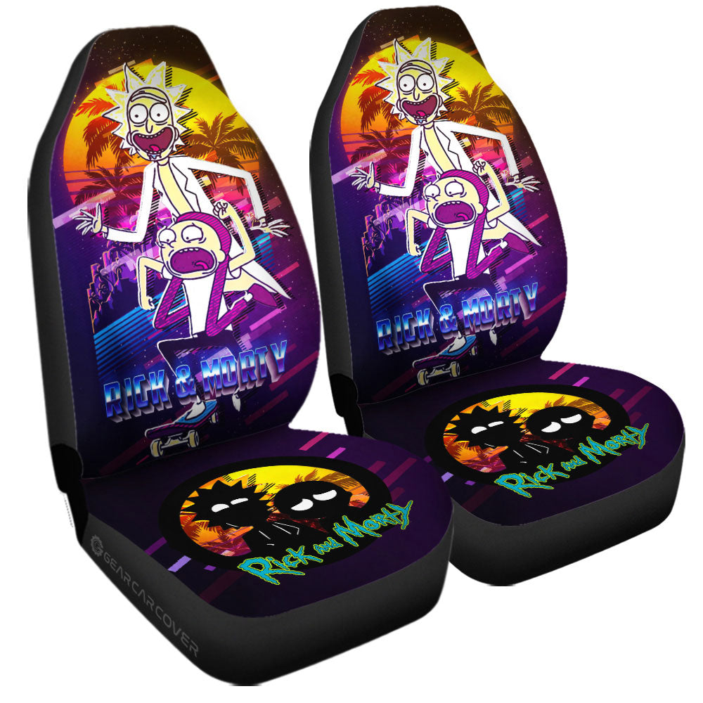 Rick and Morty Car Seat Covers Custom Car Interior Accessories - Gearcarcover - 3