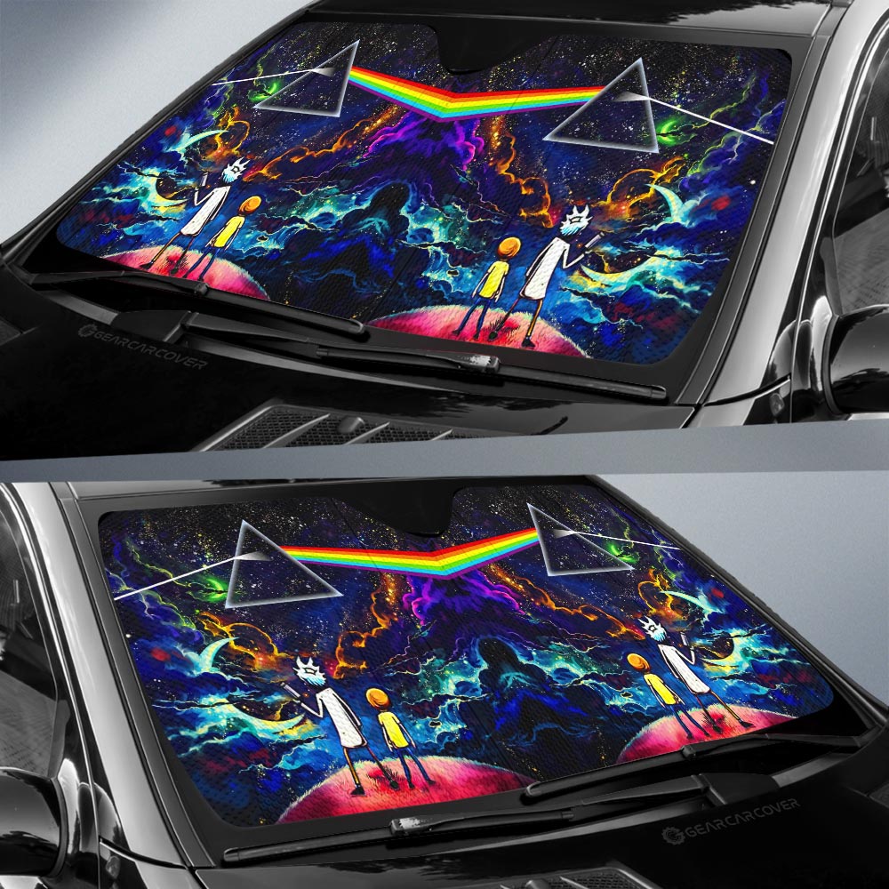 Rick and Morty Car Sunshade Custom Car Interior Accessories - Gearcarcover - 2