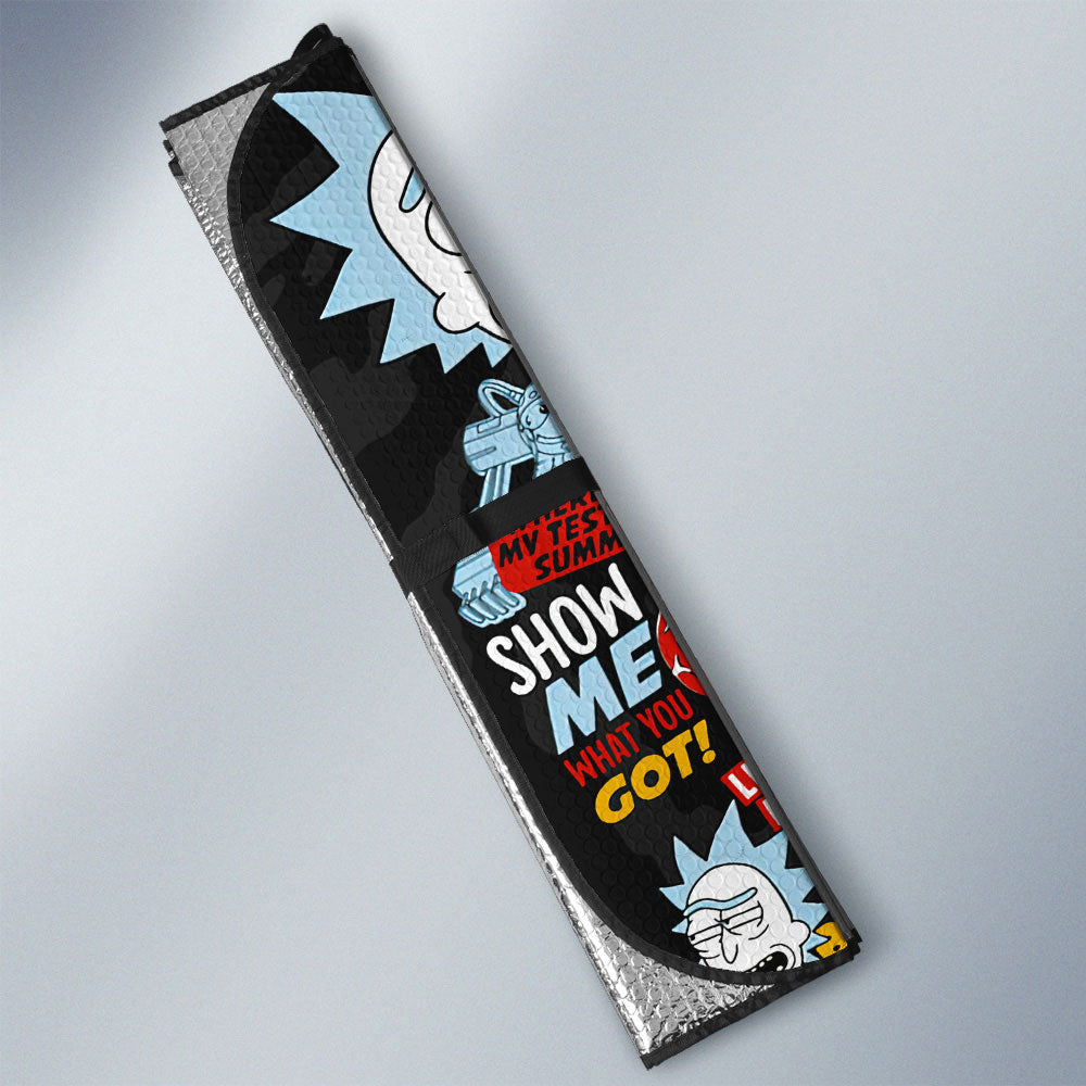 Rick and Morty Car Sunshade Custom Car Interior Accessories - Gearcarcover - 3