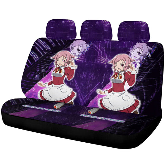 Rika Shinozaki (Lisbeth) Car Back Seat Cover Custom - Gearcarcover - 1