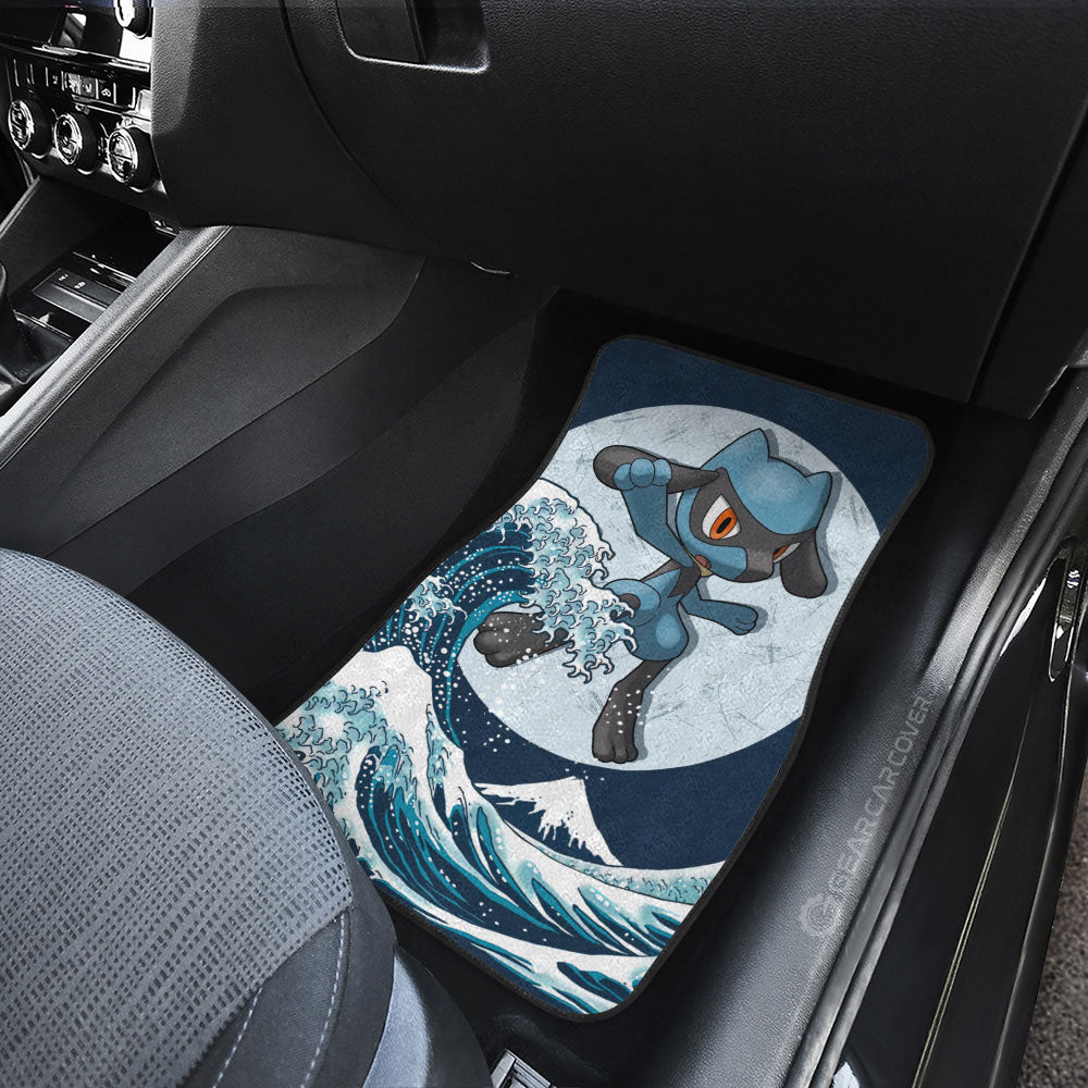 Riolu Car Floor Mats Custom Pokemon Car Accessories - Gearcarcover - 3