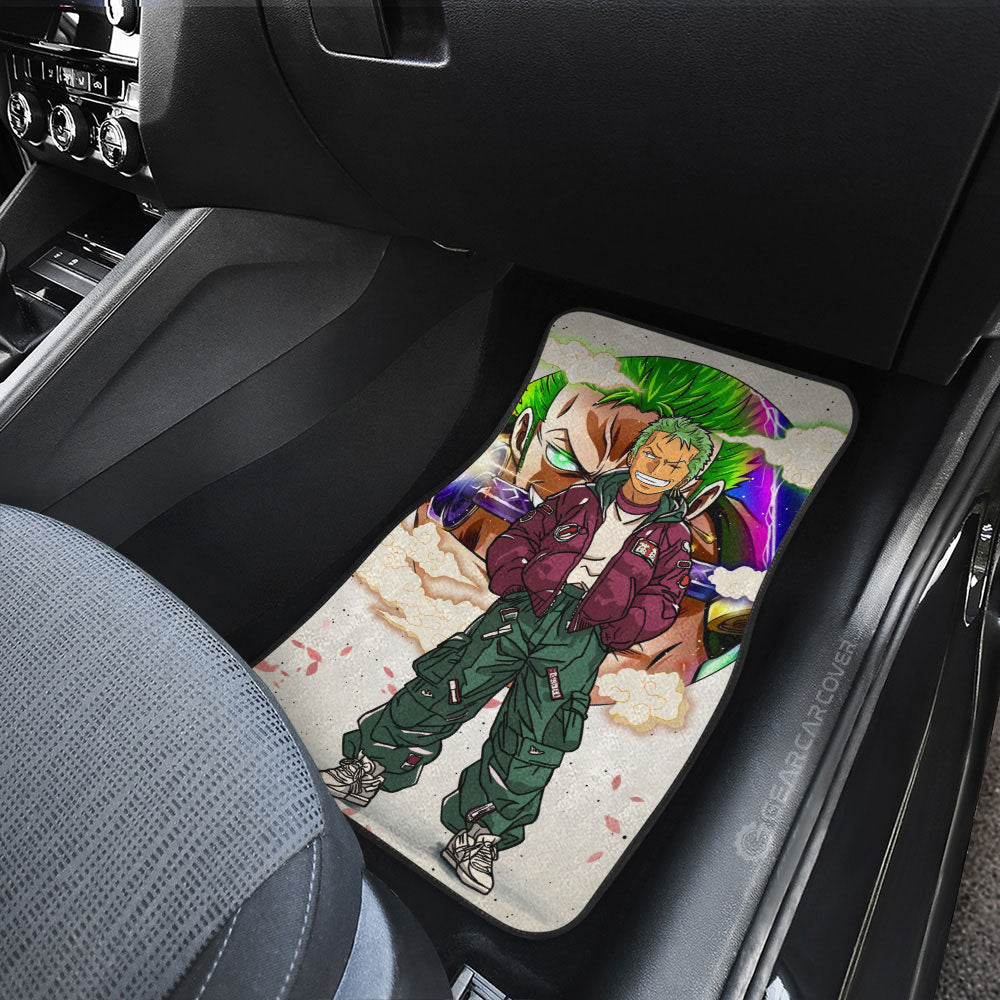 Roronoa Zoro Car Floor Mats Anime Collection - Gearcarcover - 3