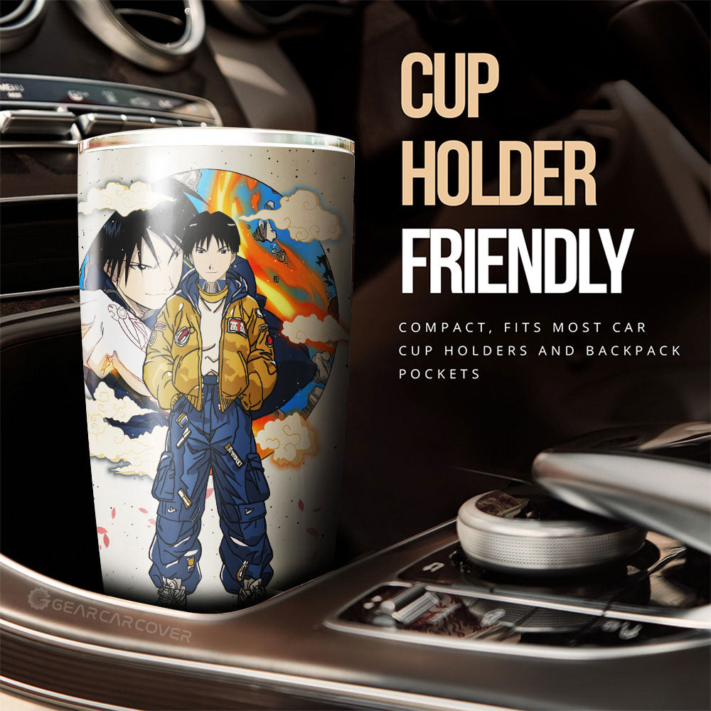 Roy Mustang Tumbler Cup Anime Collection - Gearcarcover - 3
