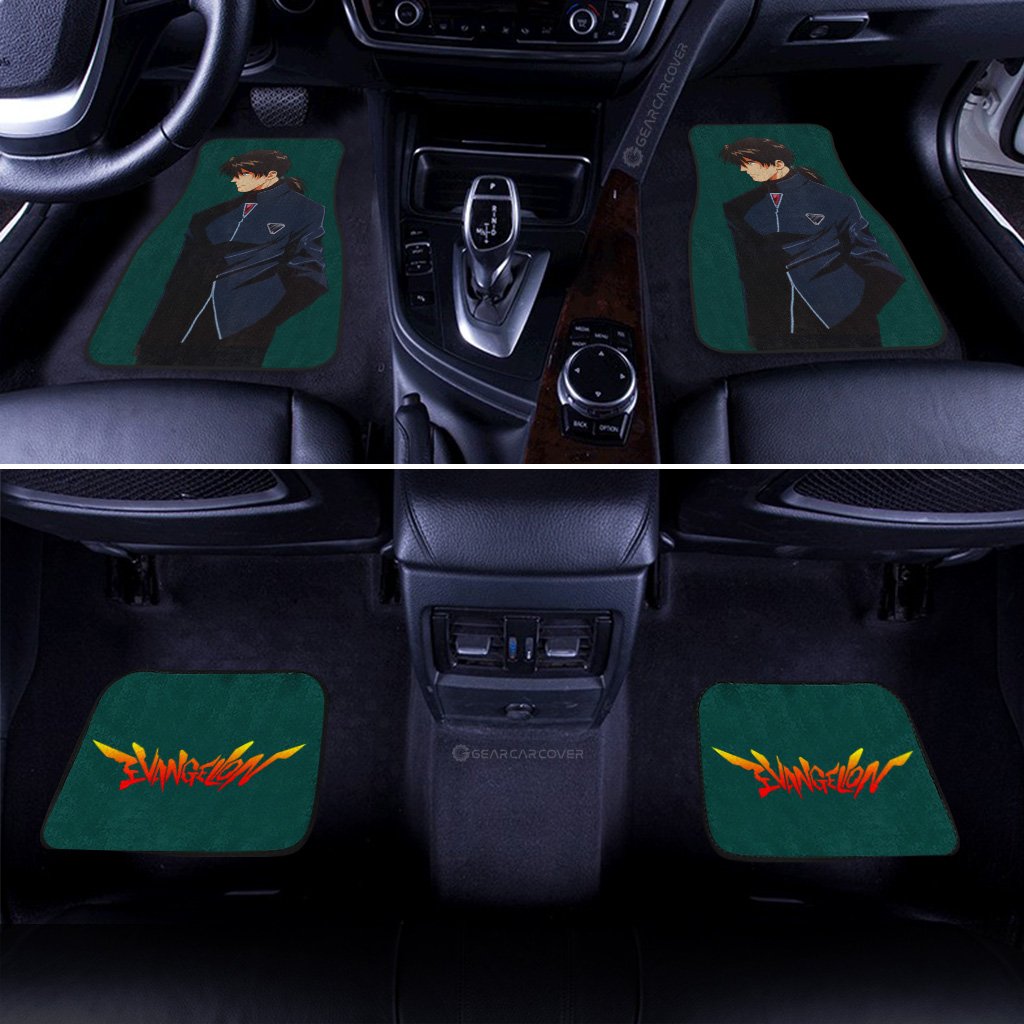 Ryoji Kaji Car Floor Mats Custom NGE Car Accessories - Gearcarcover - 3
