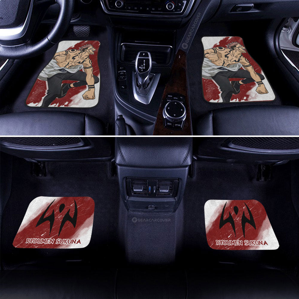 Ryoumen Sukuna Car Floor Mats Custom Car Accessories - Gearcarcover - 2